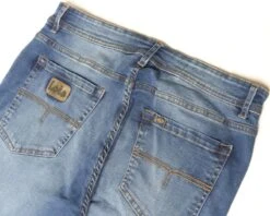 Tejanos Lois Jeans Corte Recto Para Hombre Color Azul Medio