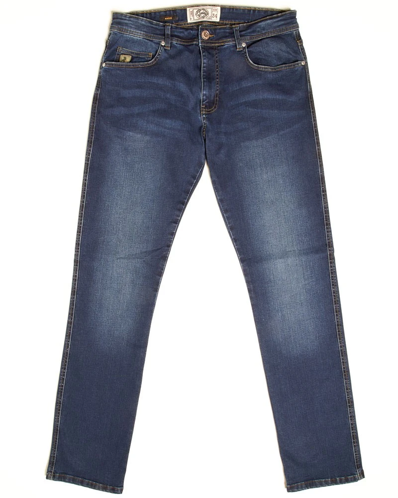 Lois Vaqueros Especiales Para Botas Color Denim Azul Oscuro