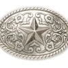 Hebilla Estrella Texana Plateada Para Cinturón Sendra Boots