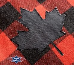 Camisa Vaquera Estilo Leñador Cuadros Rojos Y Negros Con Canesú Denim -Oeste Vaqueros Tienda 50 Lumberjack 3