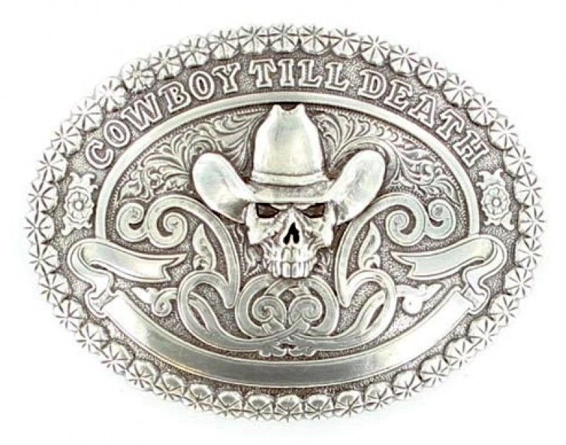 Hebilla Western Calavera Con Sombrero Cowboy 1 Hebilla Western Calavera Con Sombrero Cowboy