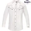 Camisa Básica Estilo Vaquero Para Hombre Ranger's Color Blanco