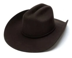 Sombrero Texano Fieltro Marrón Edición Limitada Justin Moore