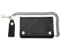 Cartera Con Cadena Negra Compacta Gran Espacio 7 Cartera Con Cadena Negra Compacta Gran Espacio -Oeste Vaqueros Tienda BW429 23