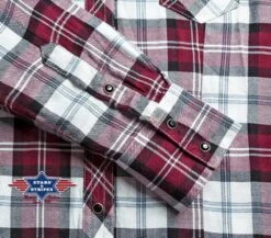 Camisa Moda Western Para Mujer A Cuadros Con Mosaicos Nativo Americanos Bordados -Oeste Vaqueros Tienda Pasadena detalle3