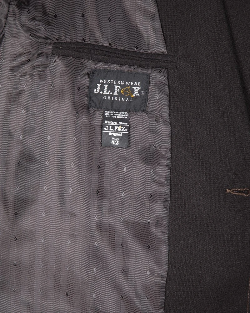 Blazer Moda Cowboy Marrón Oscuro Hecho En México 4 Blazer Moda Cowboy Marrón Oscuro Hecho En México - Imagen 4