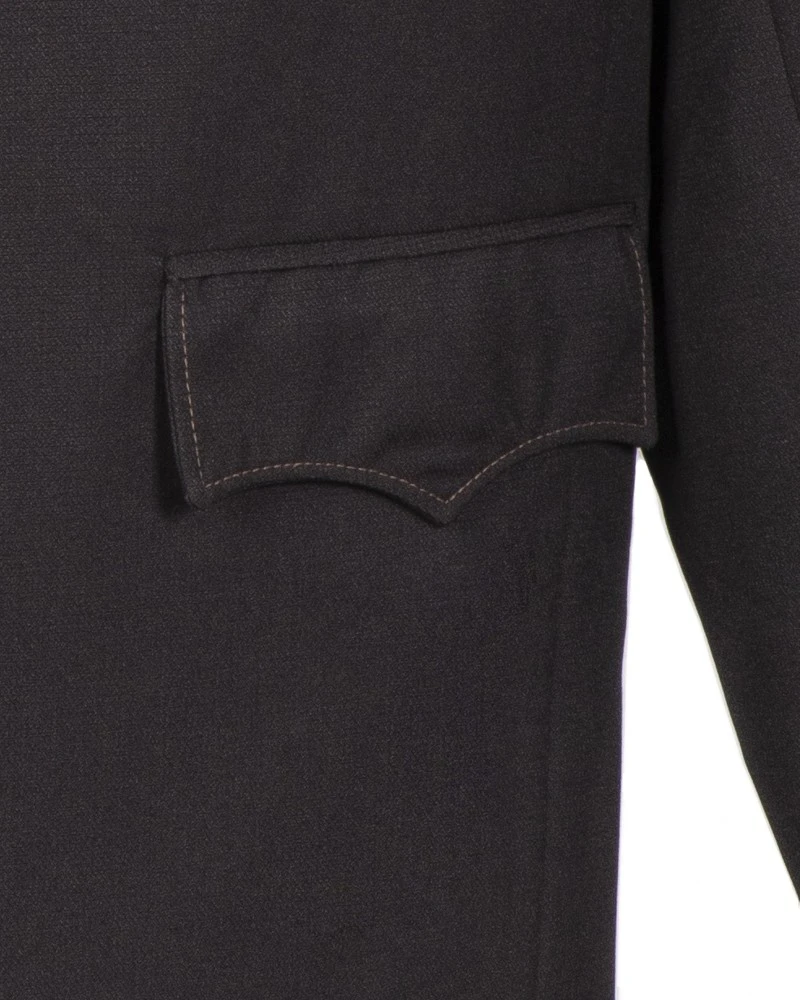 Blazer Moda Cowboy Marrón Oscuro Hecho En México 3 Blazer Moda Cowboy Marrón Oscuro Hecho En México - Imagen 3