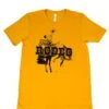 Camiseta Manga Corta Rodeo Unisex Color Amarillo